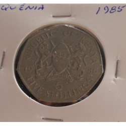 Quénia - 5 Shillings - 1985