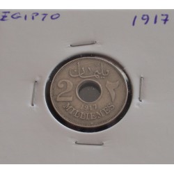 Egipto - 2 Milliemes - 1917