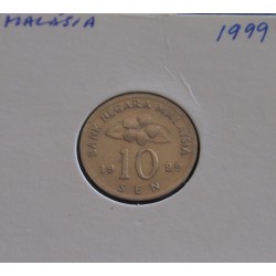 Malásia - 10 Sen - 1999