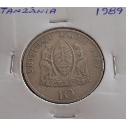 Tanzânia - 10 Shillingi - 1989