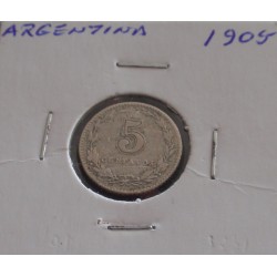 Argentina - 5 Centavos - 1905