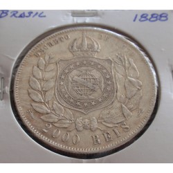 Brasil - 2000 Réis - 1888 -...