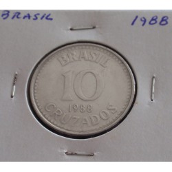 Brasil - 10 Cruzados - 1988