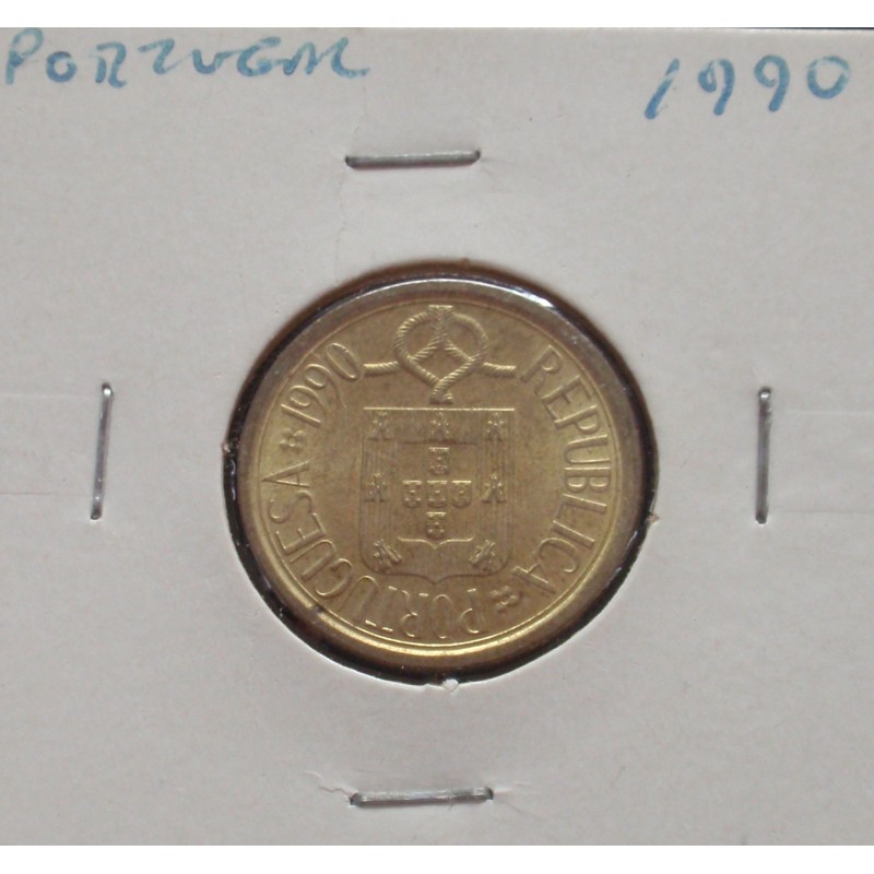 Portugal - 5 Escudos - 1990