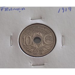 França - 10 Centimes - 1919