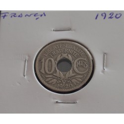 França - 10 Centimes - 1920