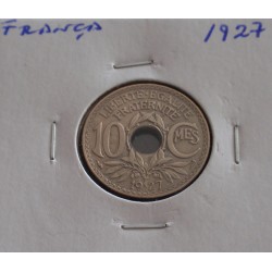 França - 10 Centimes - 1927