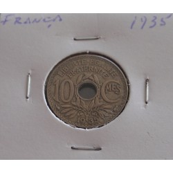 França - 10 Centimes - 1935