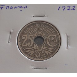 França - 25 Centimes - 1922