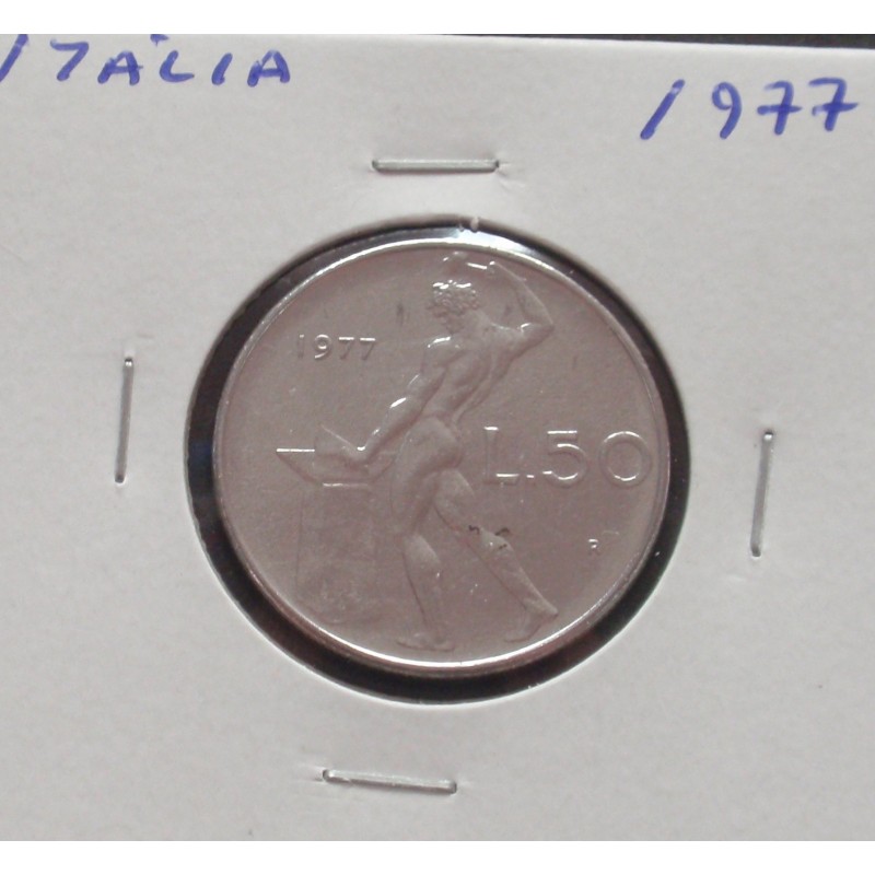 Itália - 50 Liras - 1977