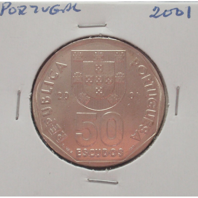 Portugal - 50 Escudos - 2001 - Unc