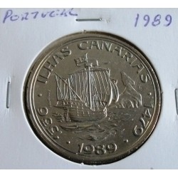 Portugal - 100 Escudos -1989 - Ilhas Canárias