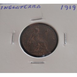 Inglaterra - 1 Farthing - 1919