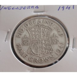 Inglaterra - 1/2 - Crown -...