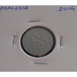 Malásia - 5 Sen - 2014