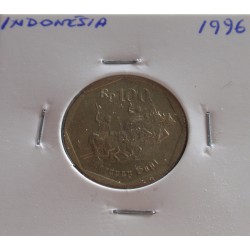 Indonésia - 100 Rupees - 1996