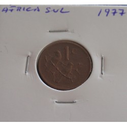 África do Sul - 1 Cent - 1977
