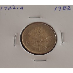 Itália - 20 Lire - 1982