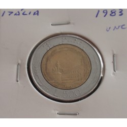 Itália - 500 Lire - 1983 - Unc
