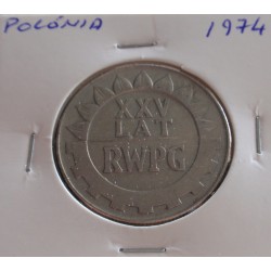 Polónia - 20 Zlotych - 1974