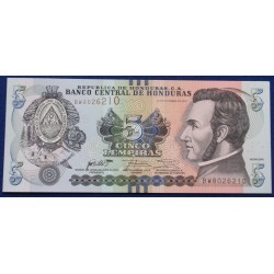 Honduras - 5 Lempiras -...