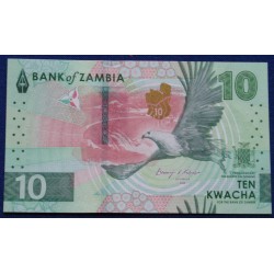 Zâmbia - 10 Kwacha - 2024 -...