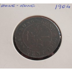 Hong - Kong - 1 Cent - 1904