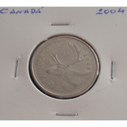 Canadá - 25 Cents - 2004 P