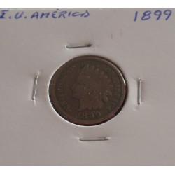 E. U. América - 1 Cent - 1899