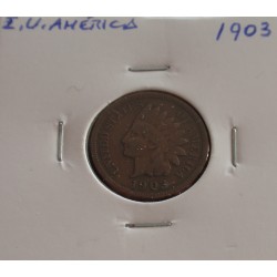 E. U. América - 1 Cent - 1903