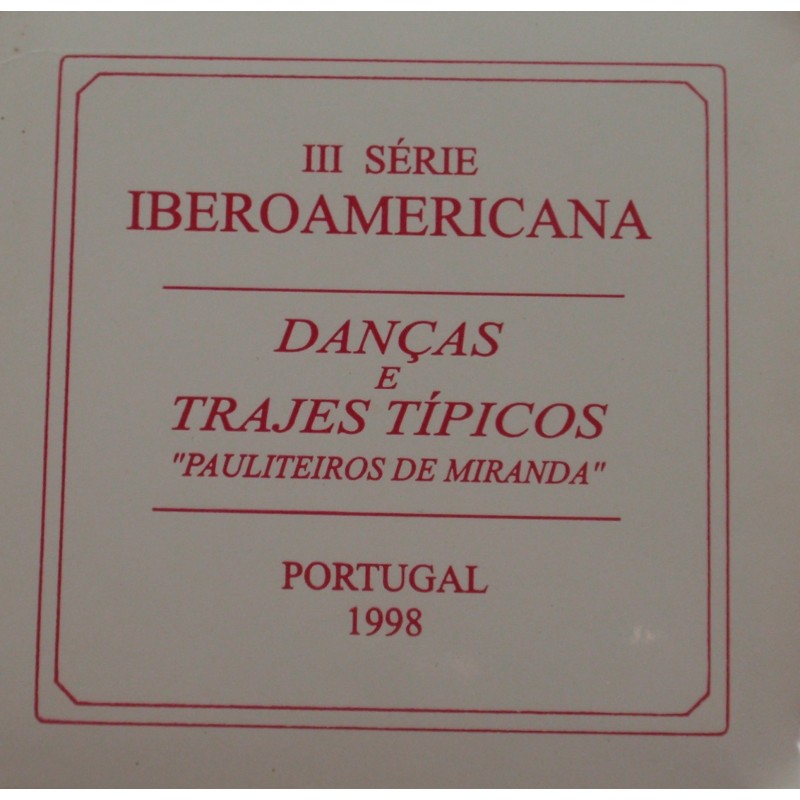 Portugal - 1998 - Danças Pauliteiros - Proof / Prata