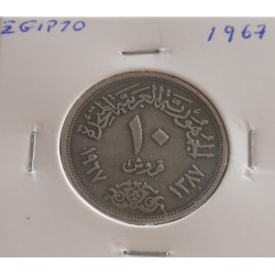 Egipto - 10 Piastres - 1967