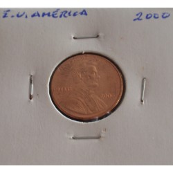 E. U. América - 1 Cent - 2000