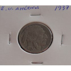 E. U. América - 5 Cents - 1937