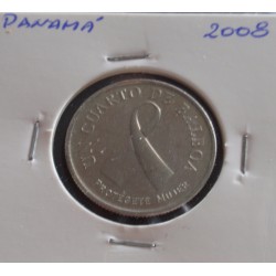 Panamá - 1/4 Balboa - 2008