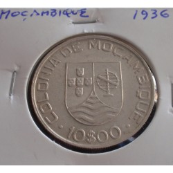 Moçambique - 10 Escudos -...