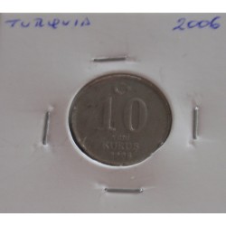 Turquia - 10 New Kurus - 2006