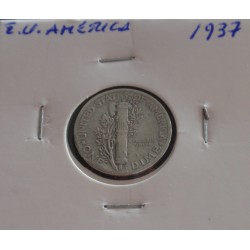E. U. América - 1 Dime -...