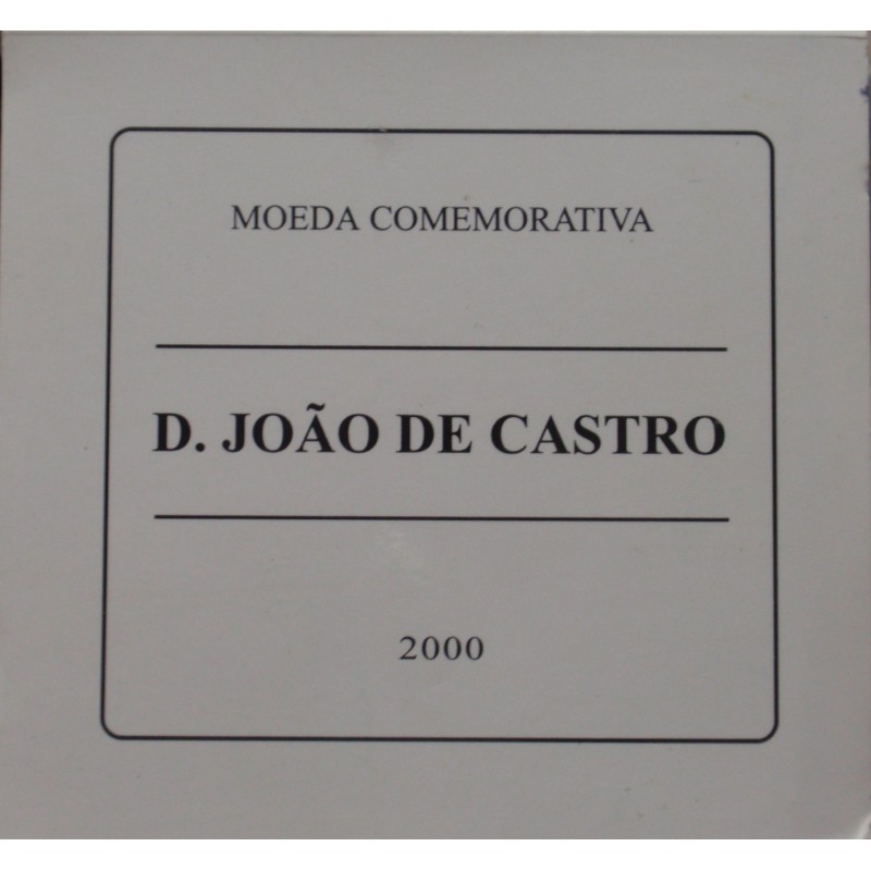 Portugal - 2000 - D. João de Castro - Proof / Prata