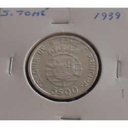 S. Tomé - 5 Escudos - 1939...