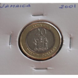 Jamaica - 20 Dollars - 2001