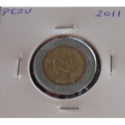 Peru - 2 Pesos - 2011