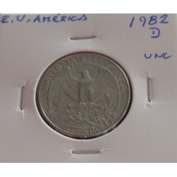 E. U. América - 1/4 Dollar...