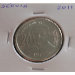 Sérvia - 20 Dinara - 2011