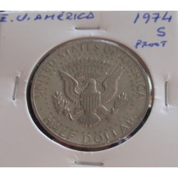 E. U. América - 1/2 Dollar...