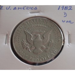 E. U. América - 1/2 Dollar...