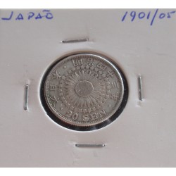 Japão - 20 Sen - 1901/05 -...
