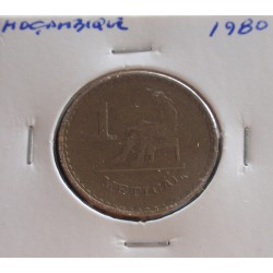 Moçambique - 1 Metical - 1980