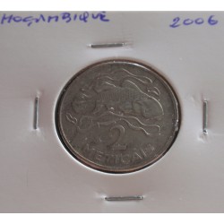 Moçambique - 2 Meticais - 2006