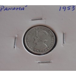 Panamá - 1/10 Balboa - 1953...